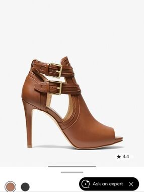 Michael Kors Blaze Open Toe Ankle Boots